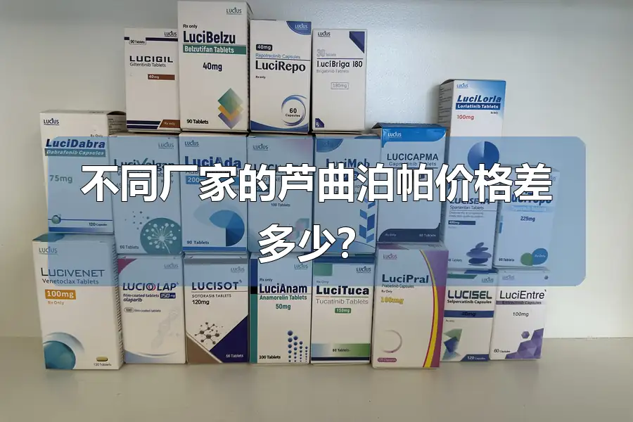 不同厂家的芦曲泊帕价格差多少？